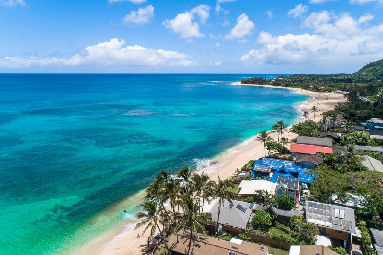 Hawaii Oceanfront Beach House Paradise On The Beach Family Activities Haleiwa Esterno foto